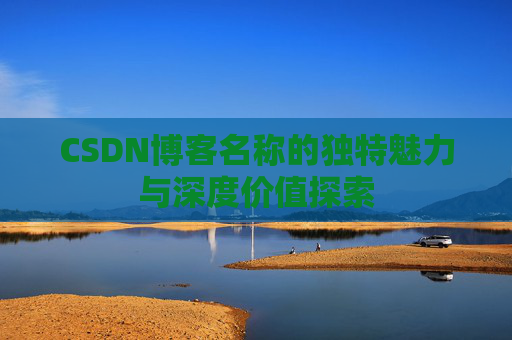 CSDN博客名称的独特魅力与深度价值探索